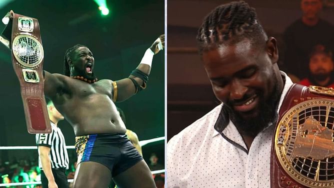 Oba Femi interrupts former WWE champion; teases massive dream match