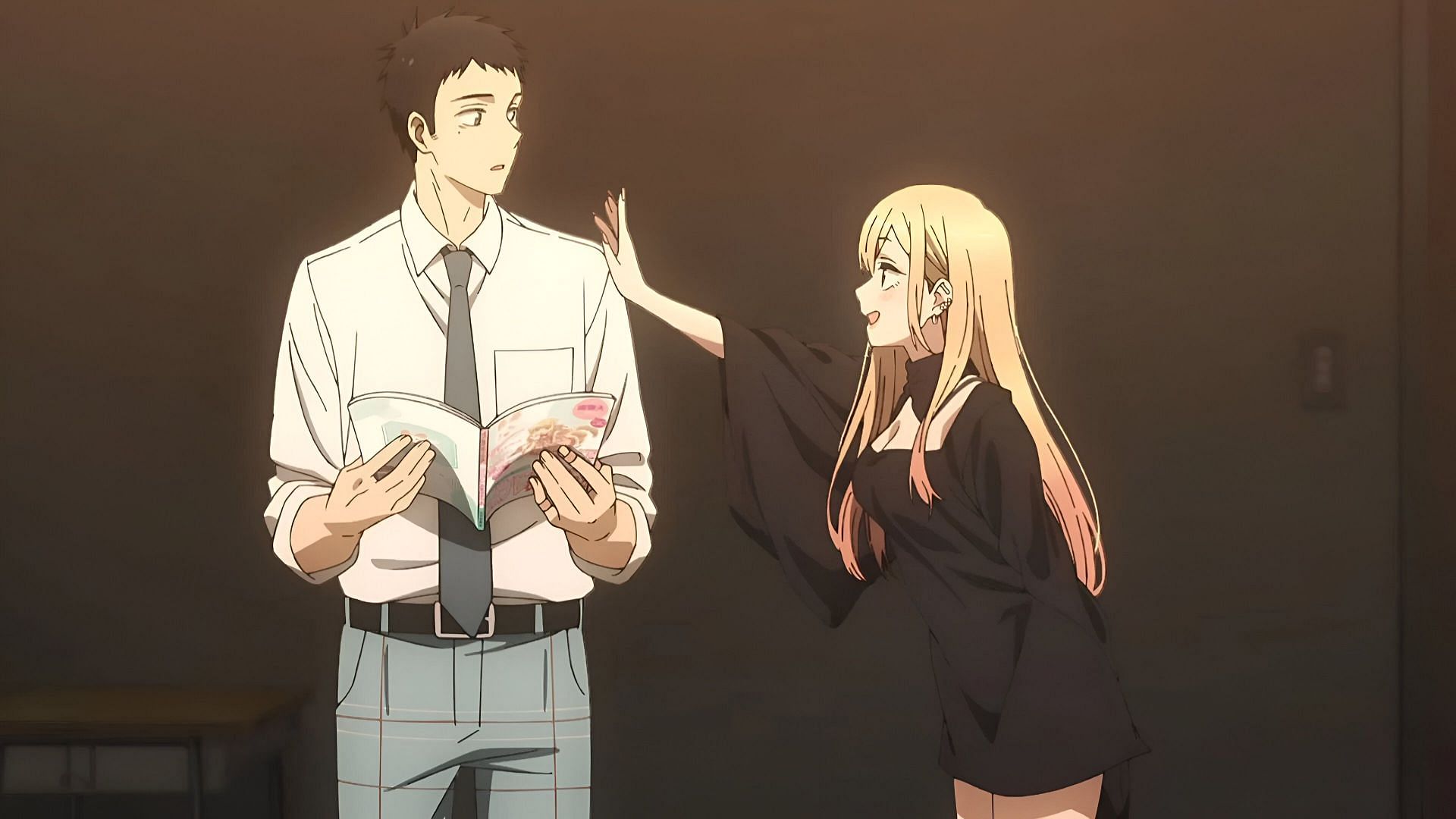 Marin and Gojo as seen in the anime (Image via CloverWorks)