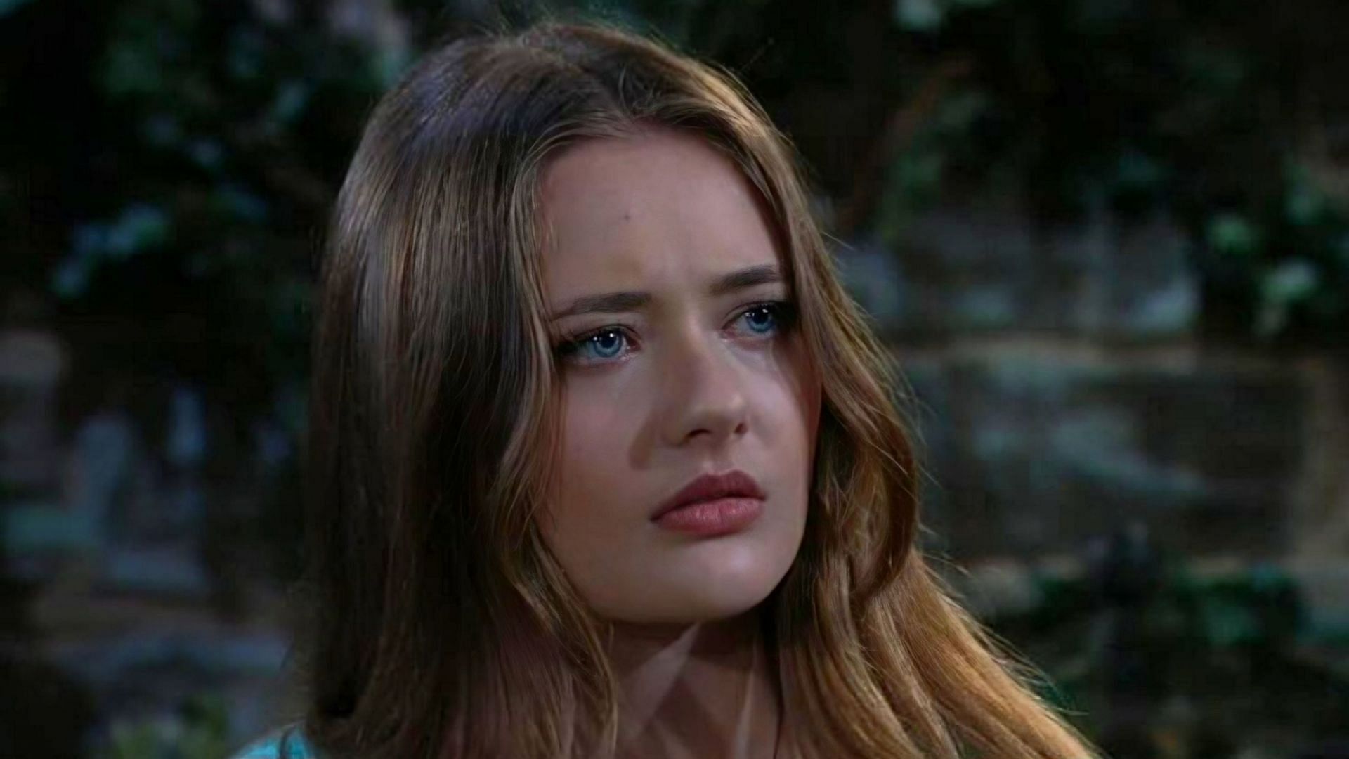 Faith Newman in a still from The Young and the Restless