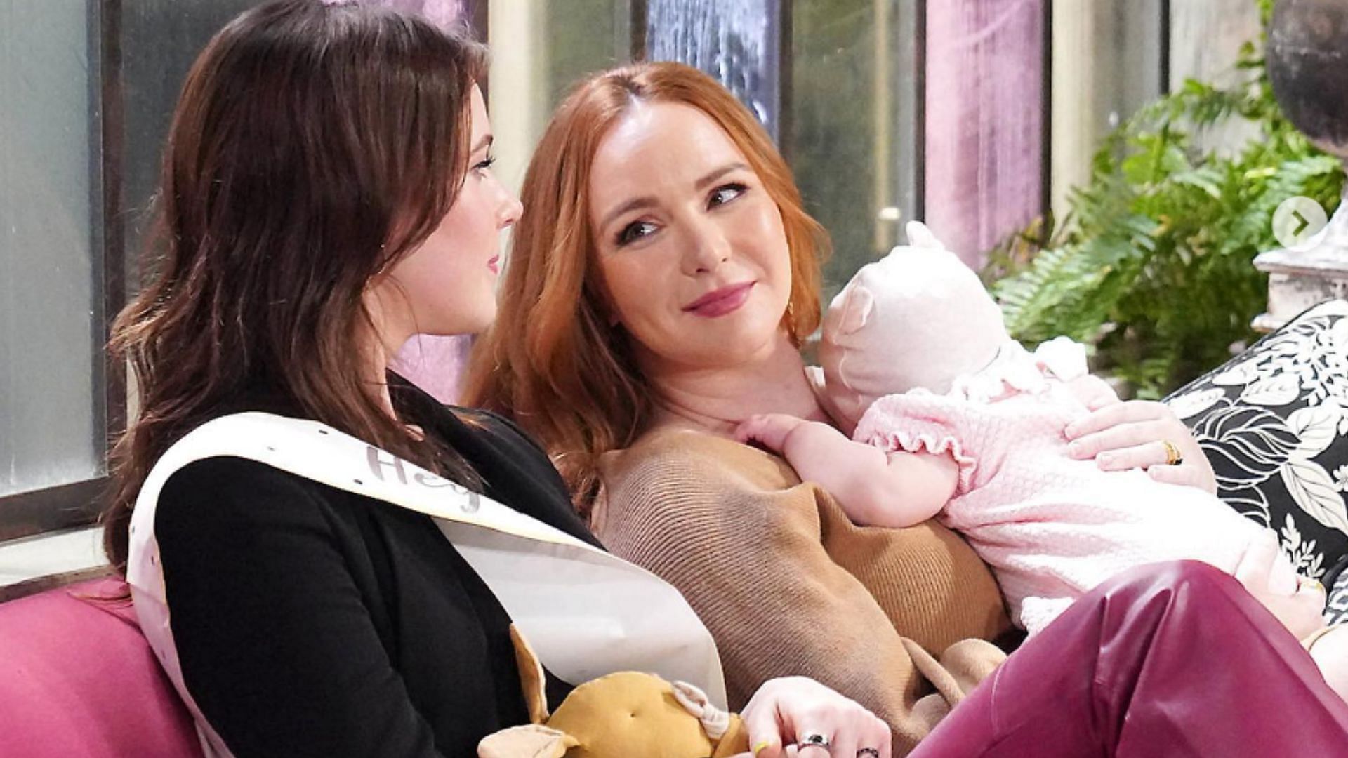 Mariah has a family with Tessa and Aria (Image via Instagram/youngandrestlesscbs)