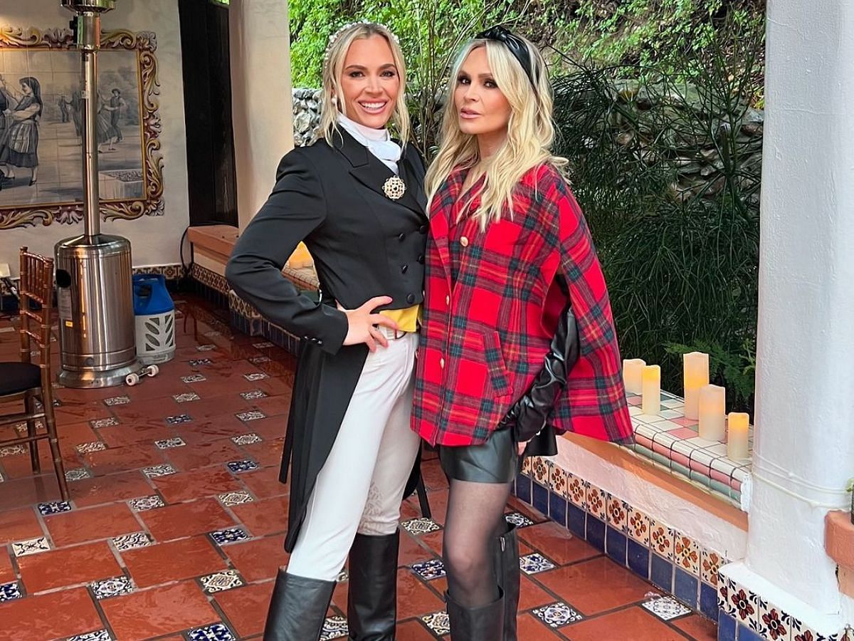 Teddi Mellencamp Arroyave and Tamra Judge on The Real Housewives of Orange County (Image via Instagram/@teddimellencamp)