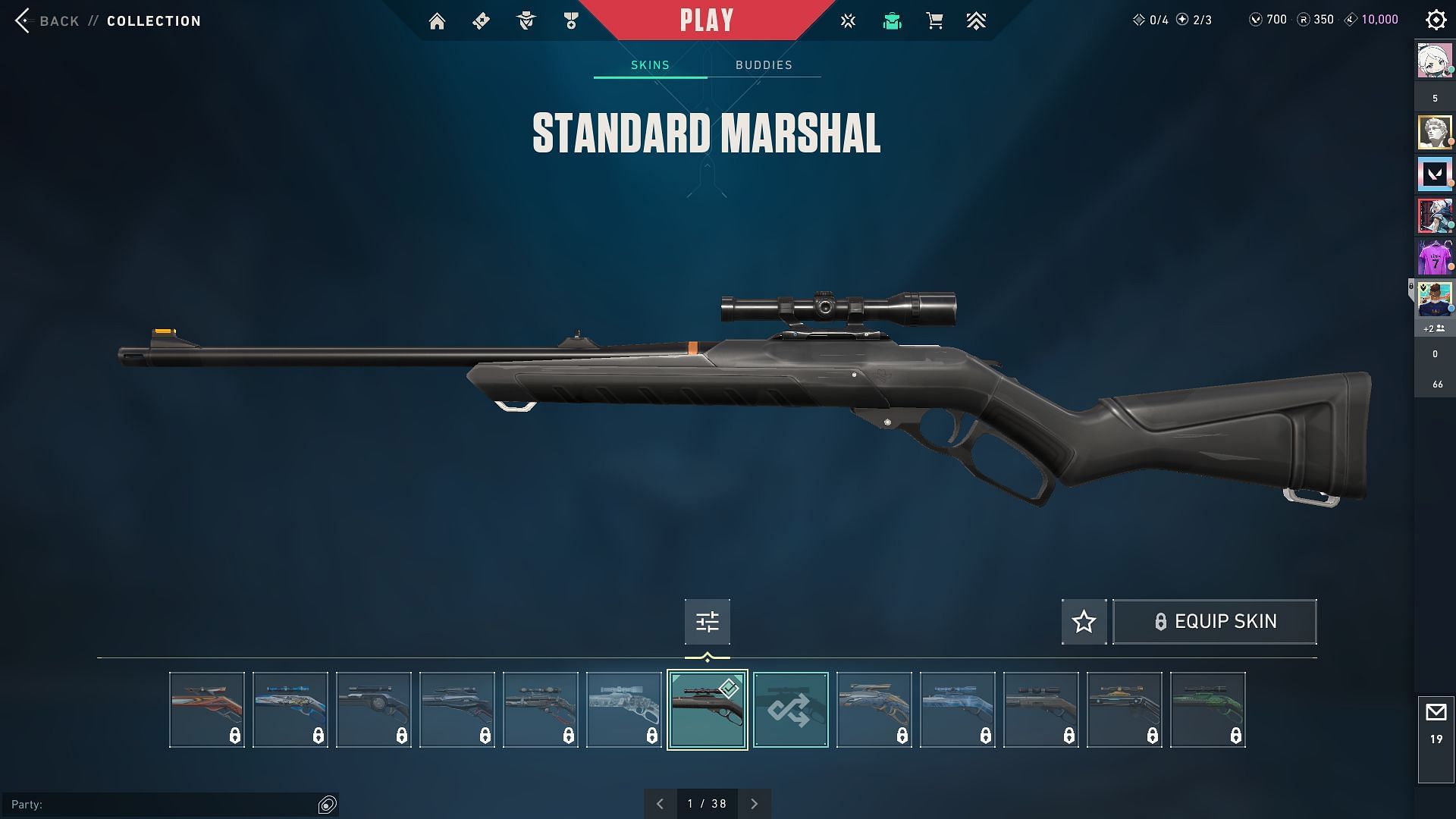 Marshal is a sniper weapon in Valorant (Image via Riot Games)