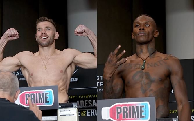 UFC 305 weigh-in results: Flyweight star misses weight, Dricus du Plessis vs. Israel Adesanya title clash locked