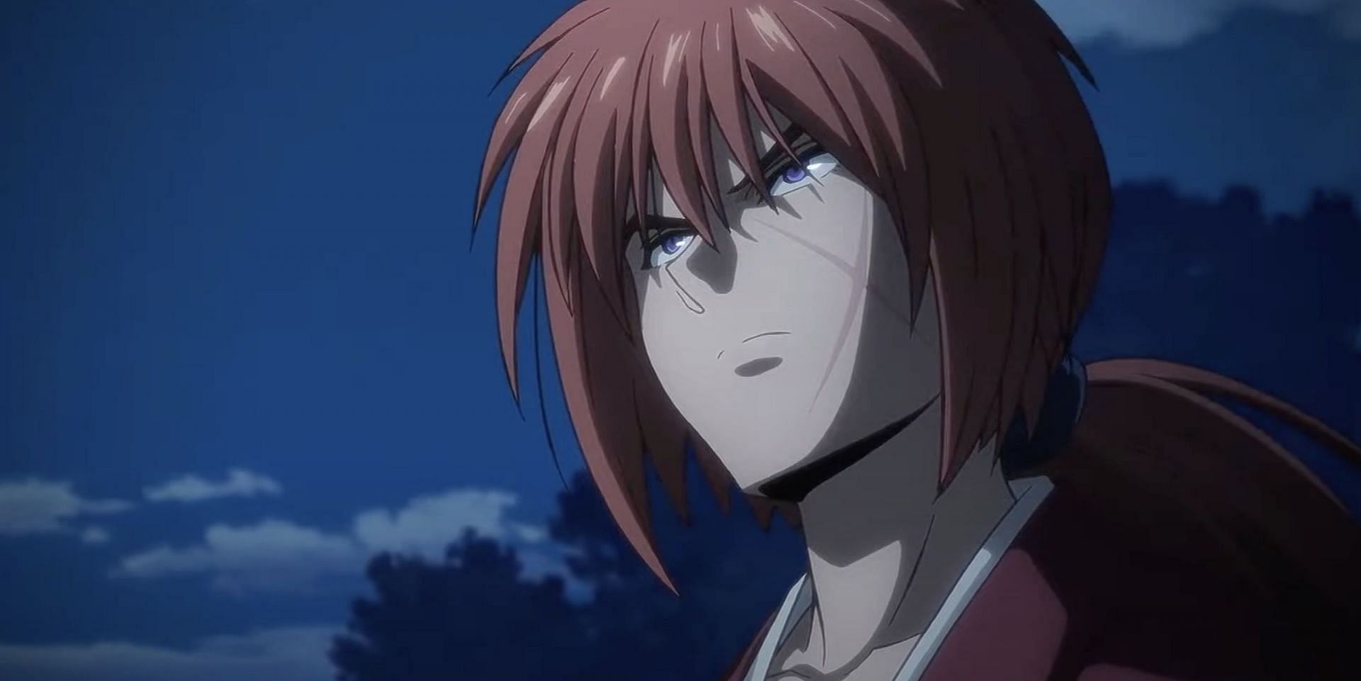 Kenshin Himura as seen in anime (Image via LIDENFILMS)