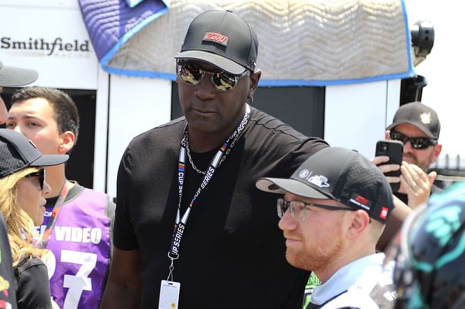 "It’s something I regret" - Tyler Reddick wanted Michael Jordan in attendance to witness his Michigan win
