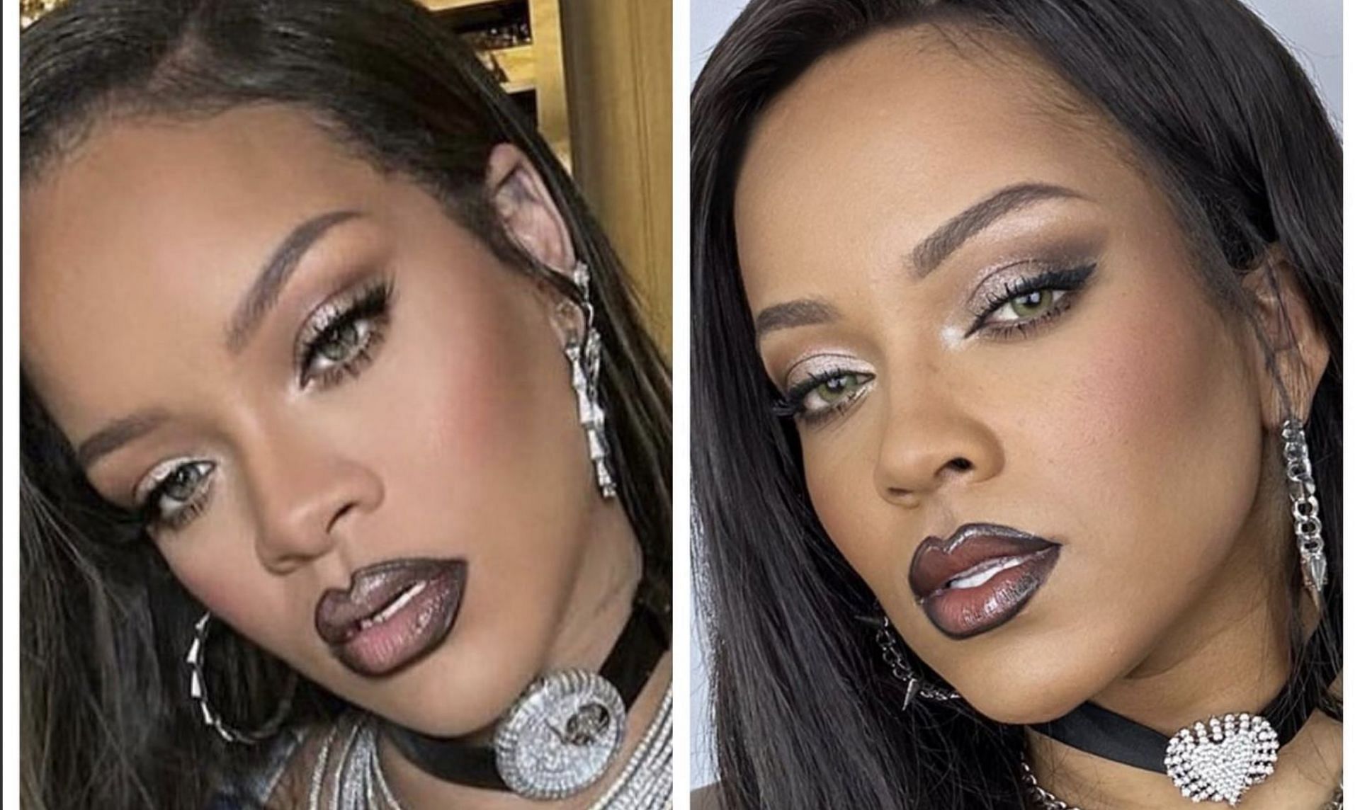 Rihanna and Her Look-Alike, Priscila Beatrice (Image via Instagram/@priscila.beatrice)