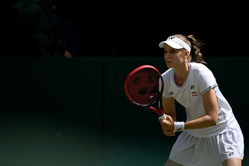 Elena Rybakina at Wimbledon 2024. (Photo: Getty)