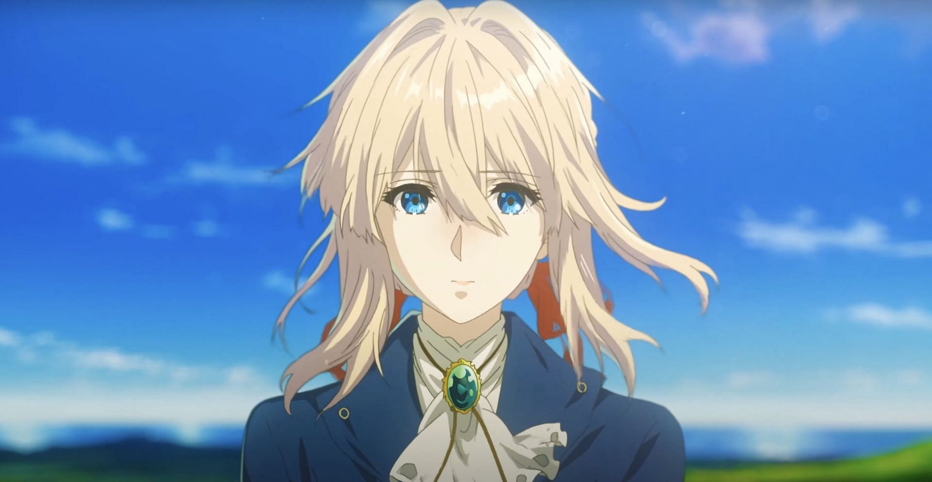 Violet Evergarden as seen in anime (Image via Kyoto Animation)