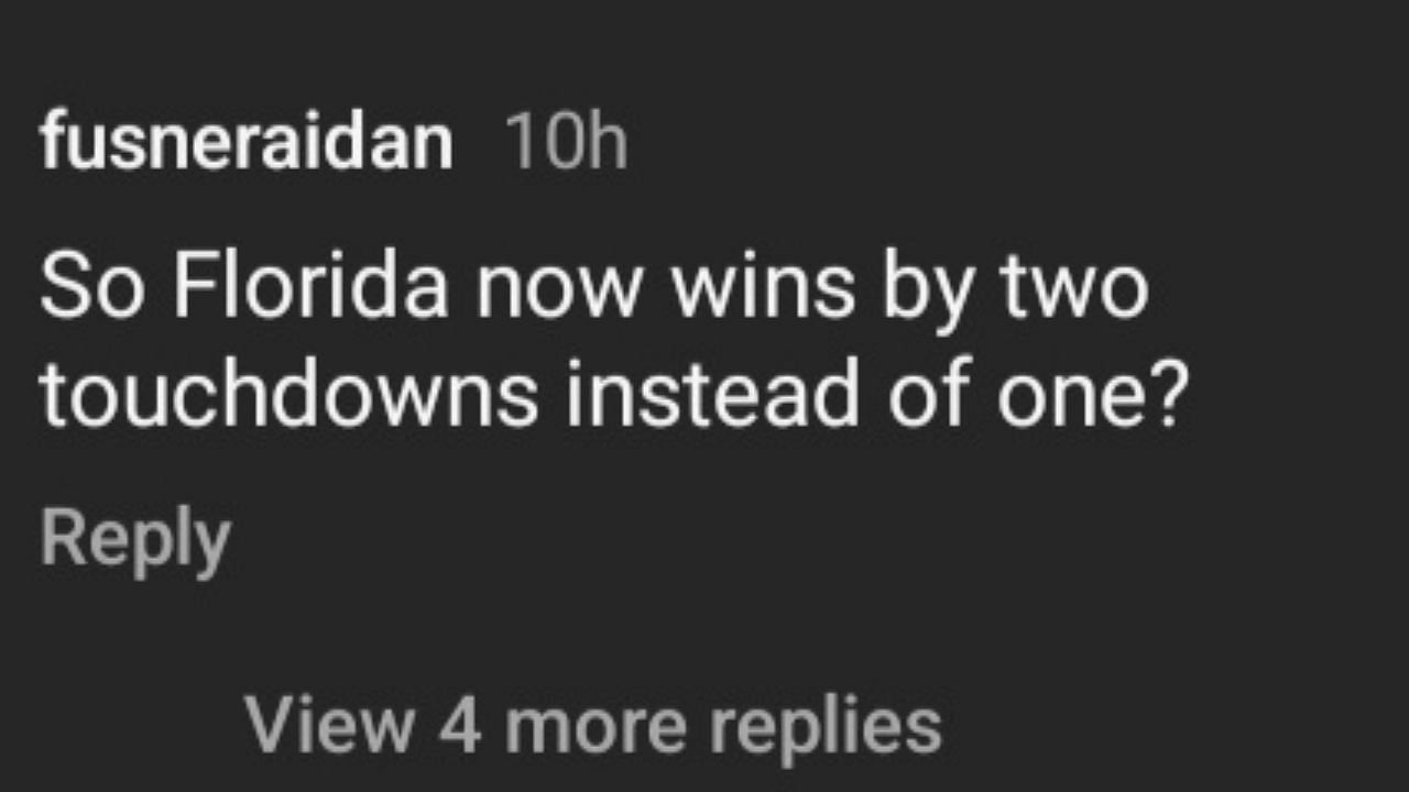 CFB world reacts as Miami Hurricanes fan&#039;s bold graffiti move in Gainesville ahead of matchup (Screenshot via CFBKings IG)