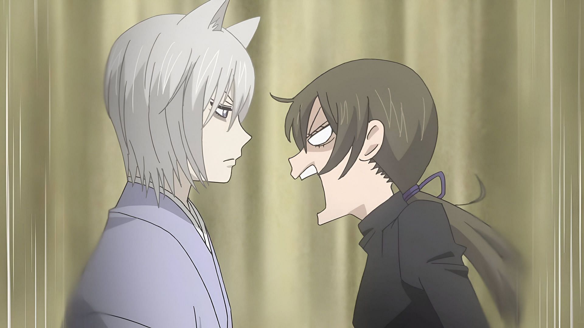 Tomoe and Nanami as seen in the Kamisama Kiss anime (Image via TMS Entertainment)