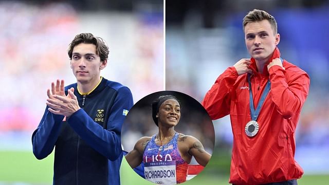 Olympic champion Mondo Duplantis wants help for 100m clash against Karsten Warholm- Source: Getty Images 