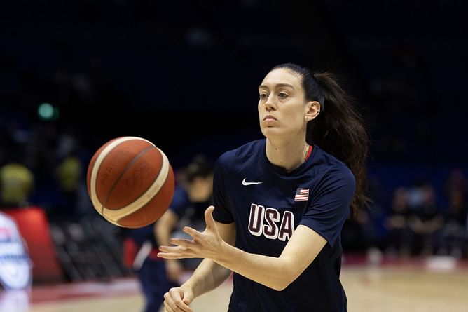 PHOTO: Breanna Stewart goes viral for epic reaction to Gabby Williams' near game-tying buzzer beater in gold medal clash