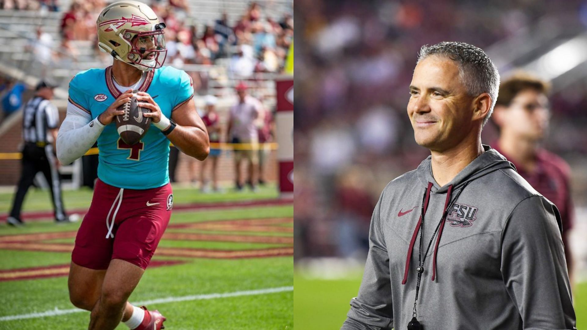 FSU HC Mike Norvell addresses QB DJ Uiagalelei & FSU's struggle with