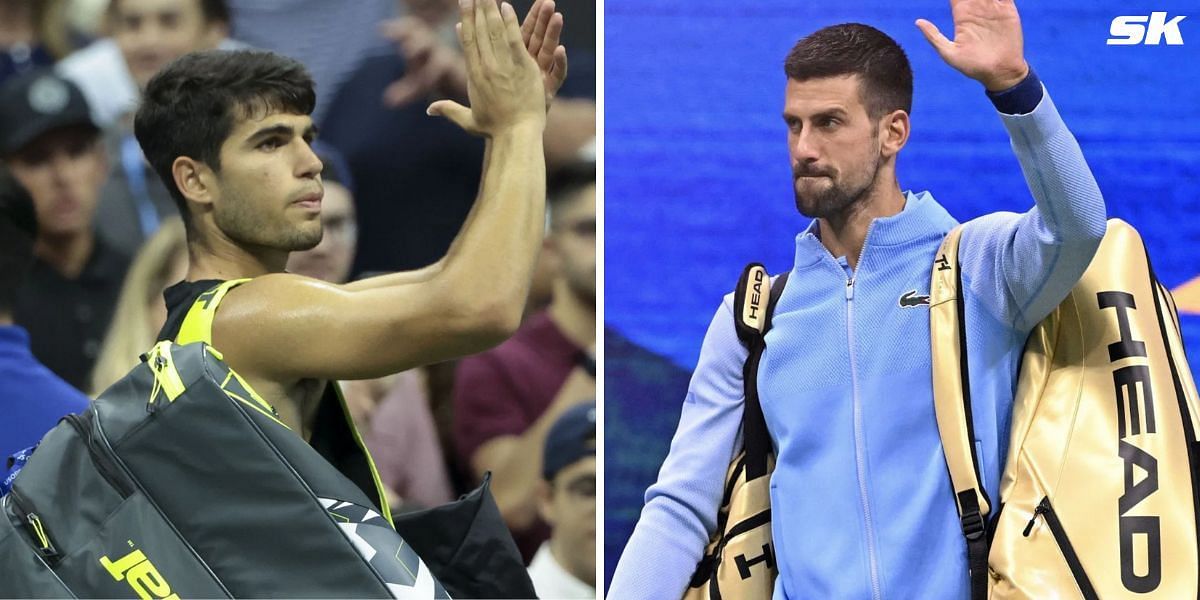 Carlos Alcaraz and Novak Djokovic exit from the US Open 2024