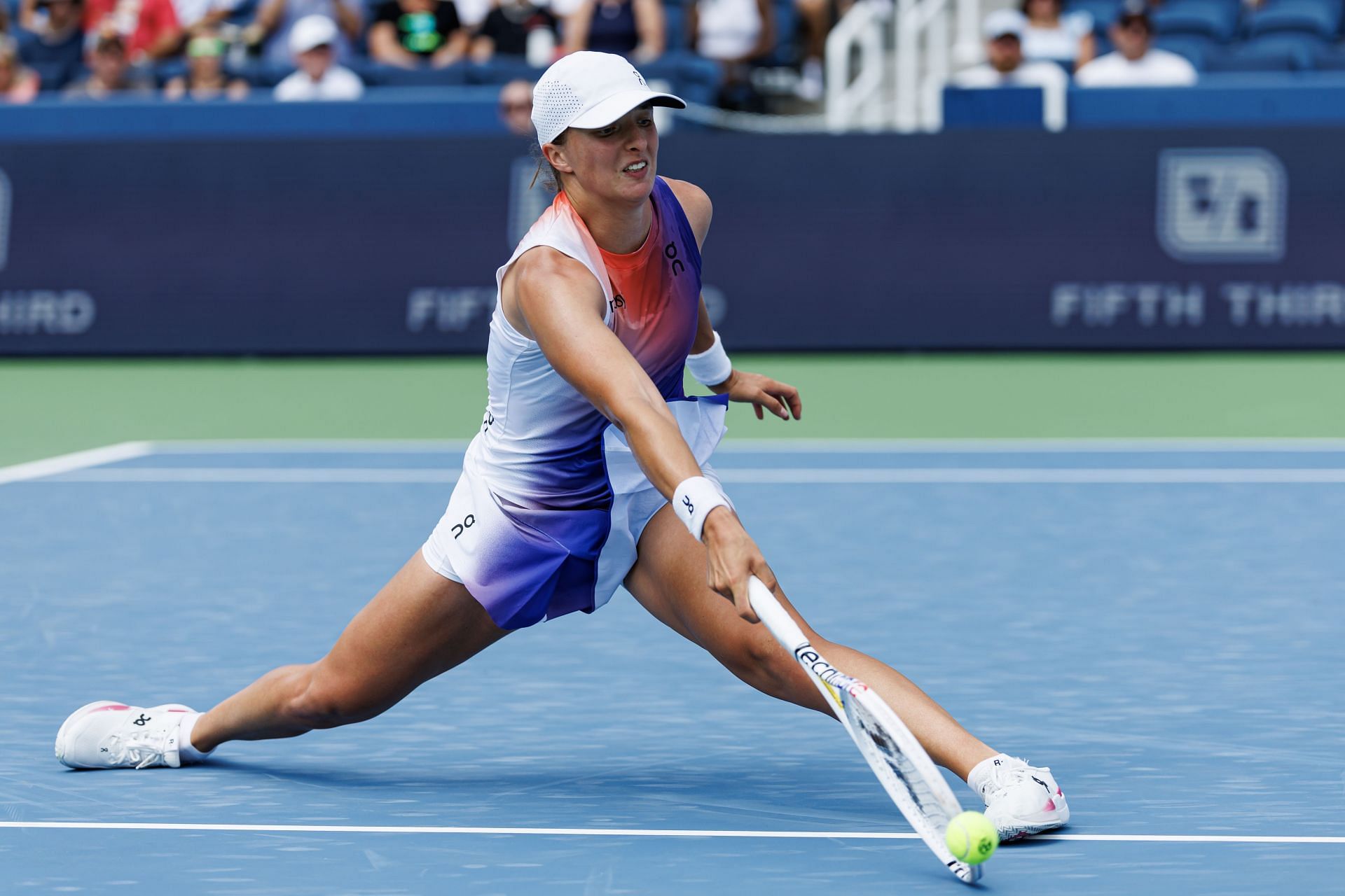 Iga Swiatek at the Cincinnati Open (Image via Getty)