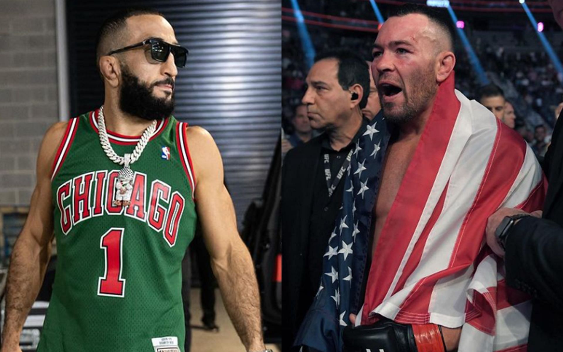 Belal Muhammad (left) lambasted Colby Covington (right) for his remarks. [Images courtesy: @bullyb170 and @colbycovington on Instagram]