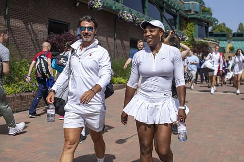 Patrick Mouratoglou and Serena Williams. (Image: Getty)