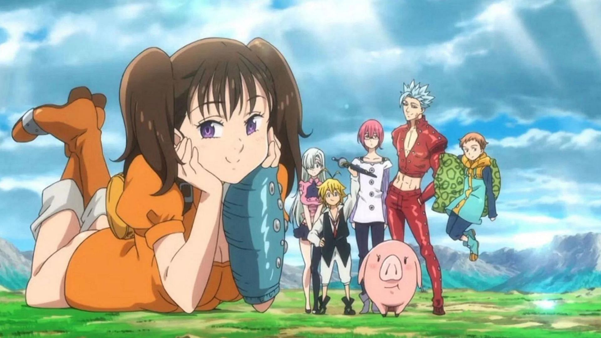 The Seven Deadly Sins (Image via Studio Deen)