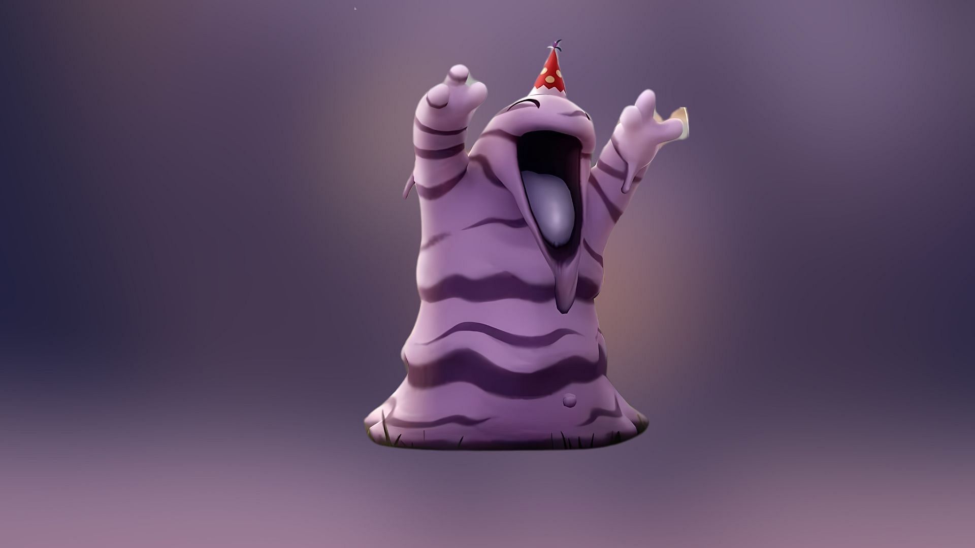 Party Hat Grimer in Pokemon GO (Image via TPC)