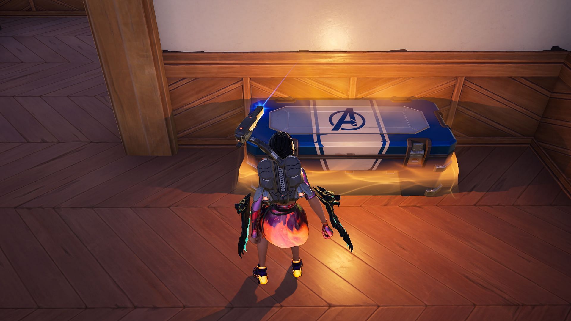 War Machine&#039;s Arsenal in Fortnite Chapter 5 Season 4 can be found in a host of places (Image via Epic Games)