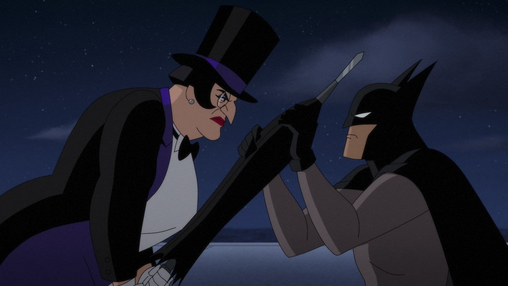 Penguin in Batman: Caped Crusader (Image via @PrimeVideo on X)