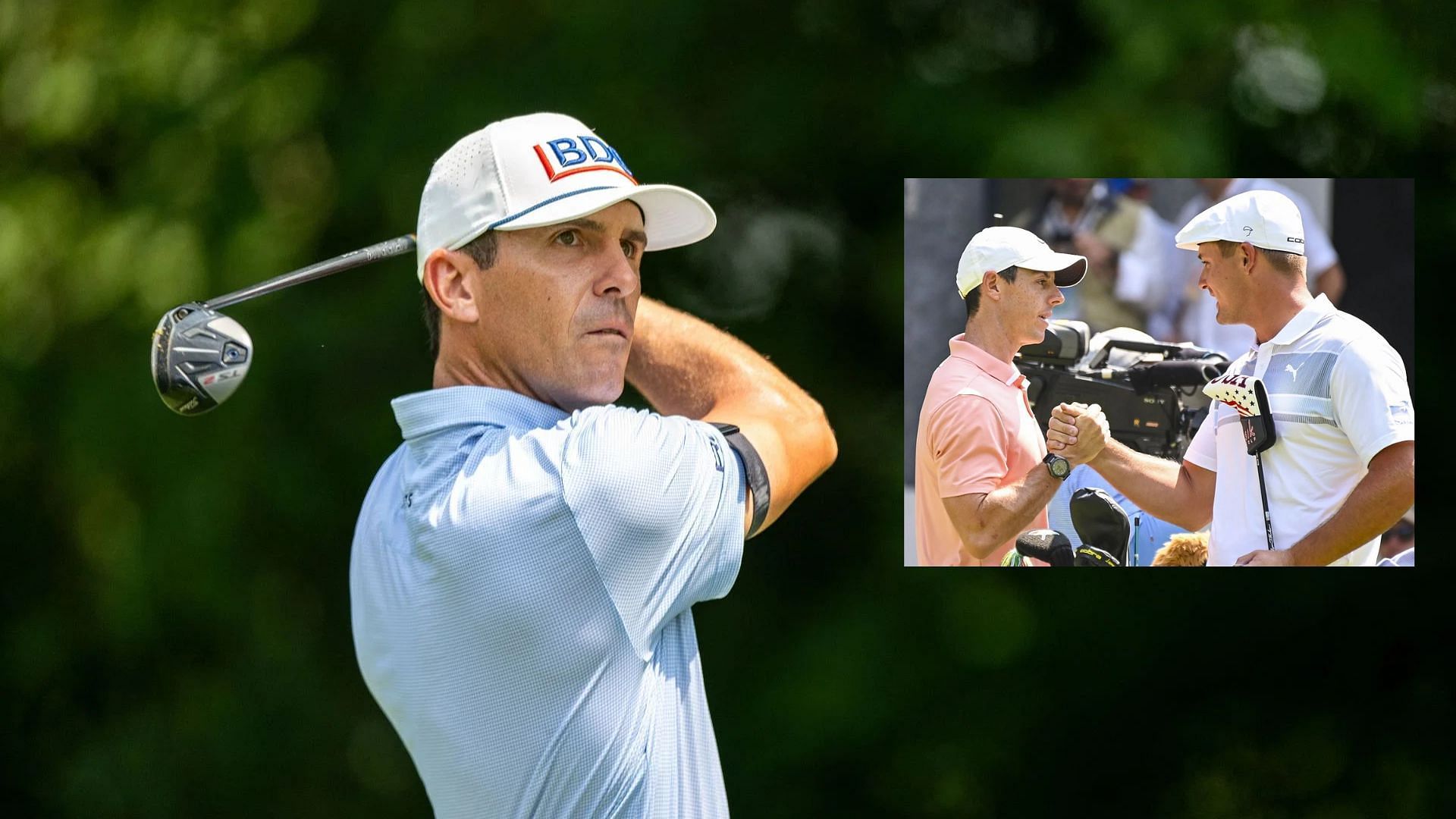 Billy Horschel dubs Rory McIlroy vs Bryson DeChambeau&rsquo;s US Open showdown the &lsquo;Goliath vs Goliath&rsquo; match (Images via Getty)