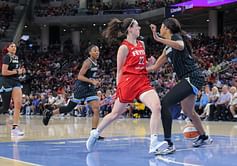 Angel Reese seemingly alleges referee bias towards Caitlin Clark moments before Diamond DeShields' flagrant foul