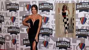 PHOTO: Kyle Busch's wife Samantha turns heads in racing-inspired look at Michigan