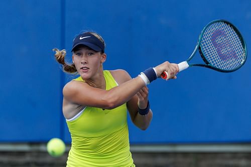 Mirra Andreeva at the Cincinnati Open 2024. (Photo: Getty)