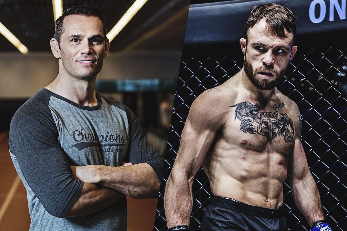 Rich Franklin (Left) thinks Jarred Brooks (Right) will come out on top