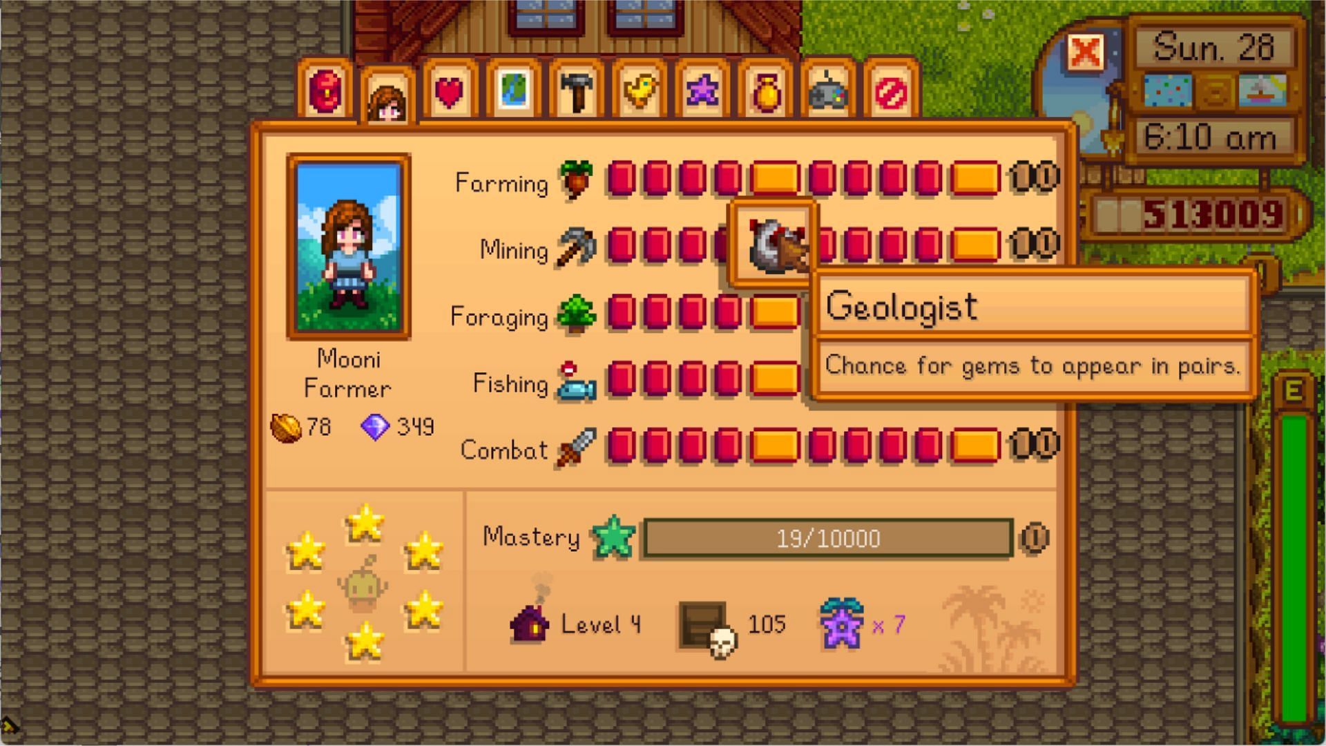 This article compares Miner and Geologist professions in Stardew Valley (Image via ConcernedApe)