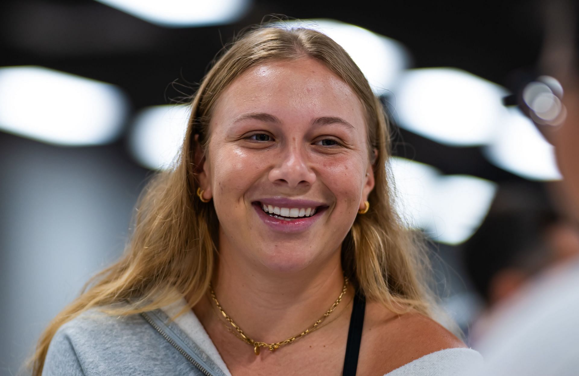 Anisimova at the WTA 1000 National Bank Open Presented by Rogers 2024 - Day 4 - Source: Getty