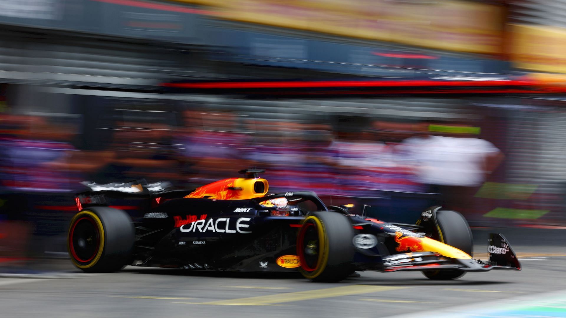 Max Verstappen in the Belgian GP (Source: Getty)