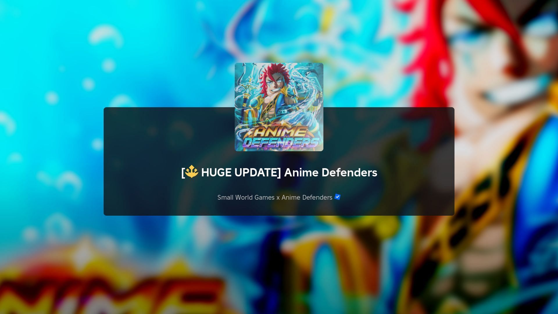 Anime Defenders