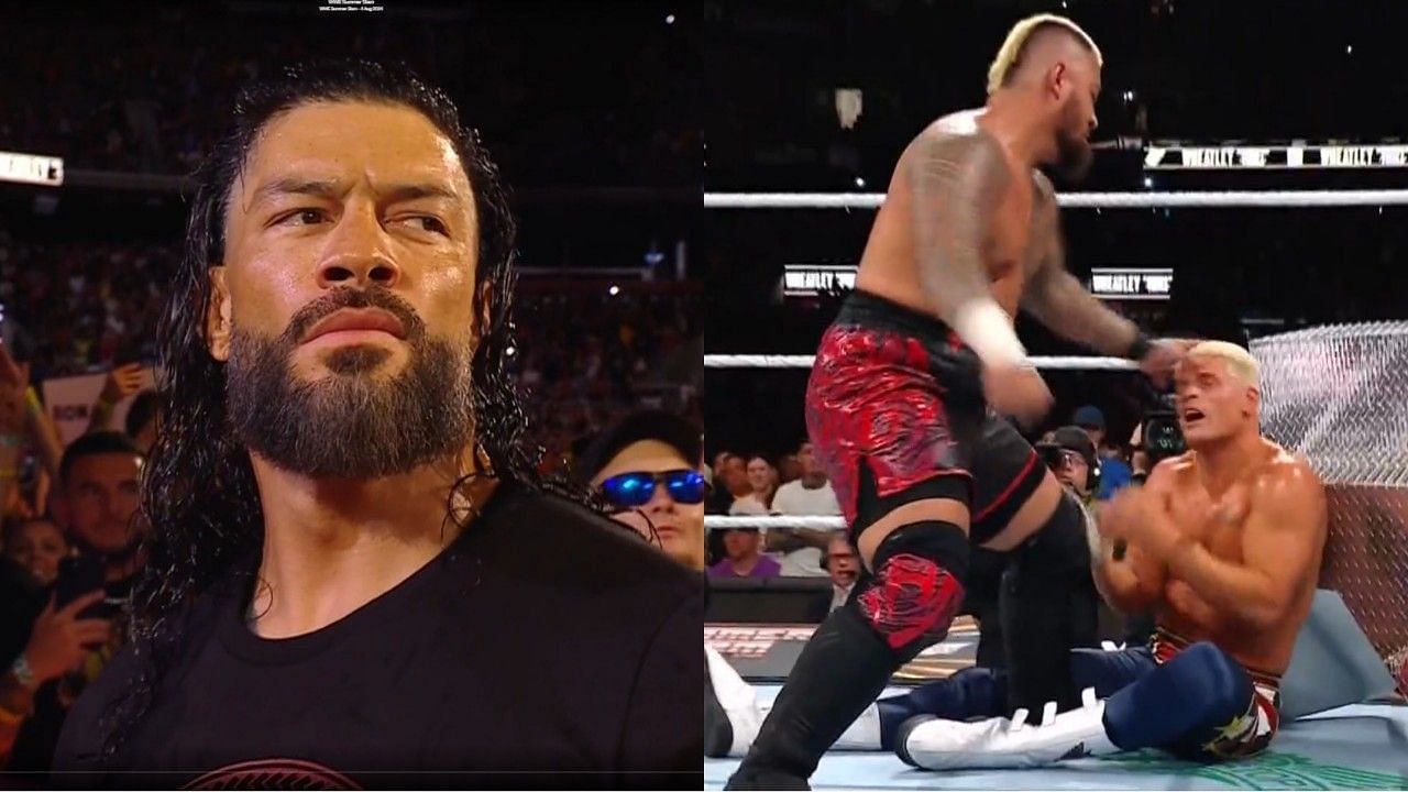 WWE SummerSlam 2024, Roman Reigns, Cody Rhodes, Solo Sikoa, 