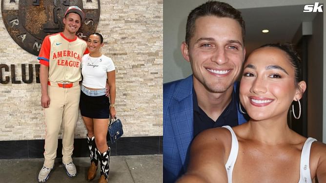 In Photos: Corey Seager & wife Madisyn embrace romance on "impromptu rainy off day in NY"