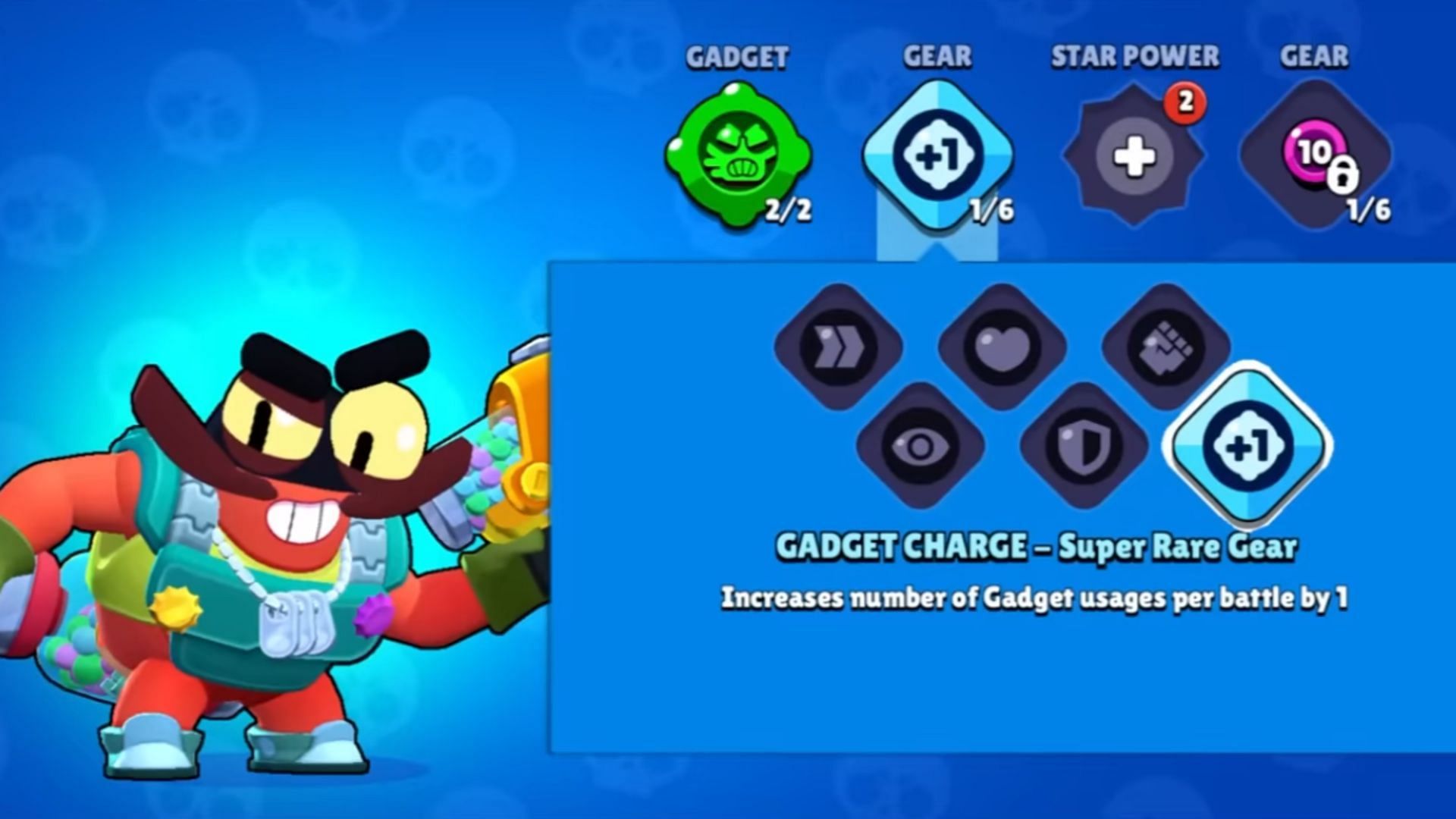 Gadget Charge Gear (Image via Supercell)