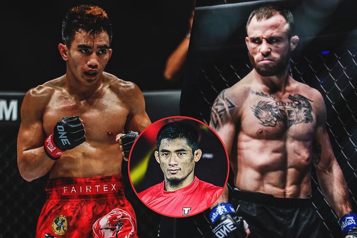 Joshua Pacio, Stephen Loman, Jarred Brooks - Photo by ONE Championship