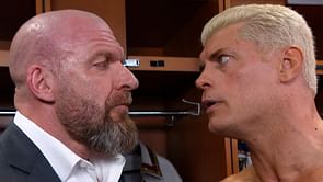 Cody Rhodes reacts after Triple H proves him right commenting ahead of WWE Bash in Berlin