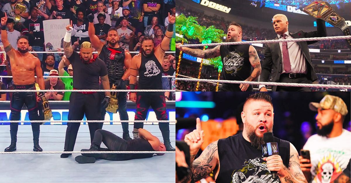We got a big night on WWE SmackDown with two big title matches and a revelation from the Bloodline! [Image credits: WWE.com &amp; Screenshots from WWE SmackDown on Sony LIV]