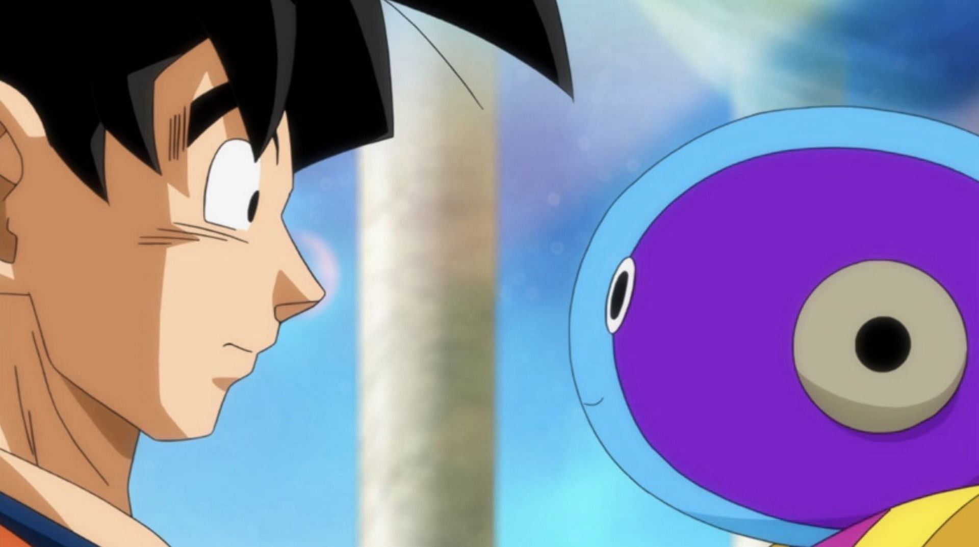 Son Goku and Zeno in Dragon Ball (Image via Toei Animation)