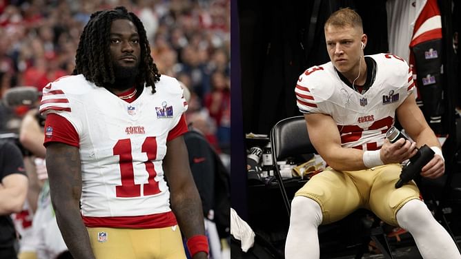 WATCH: Christian McCaffrey ignites Brandon Aiyuk's 49ers exit speculation with massive slip up on live TV