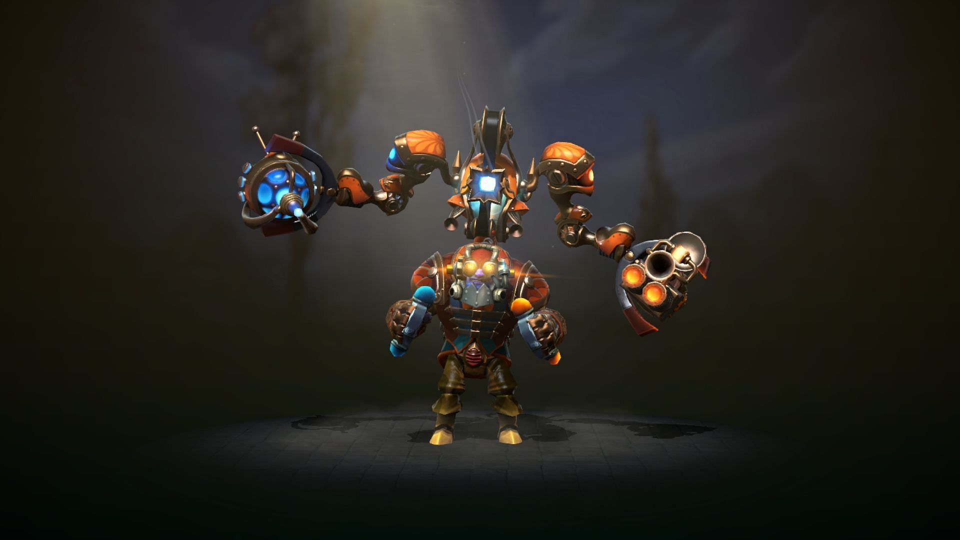 Tinker as seen in the game (Image via Valve)