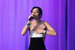Lily Allen claims to have received death threats due to a "distorted" story about returning her pet dog