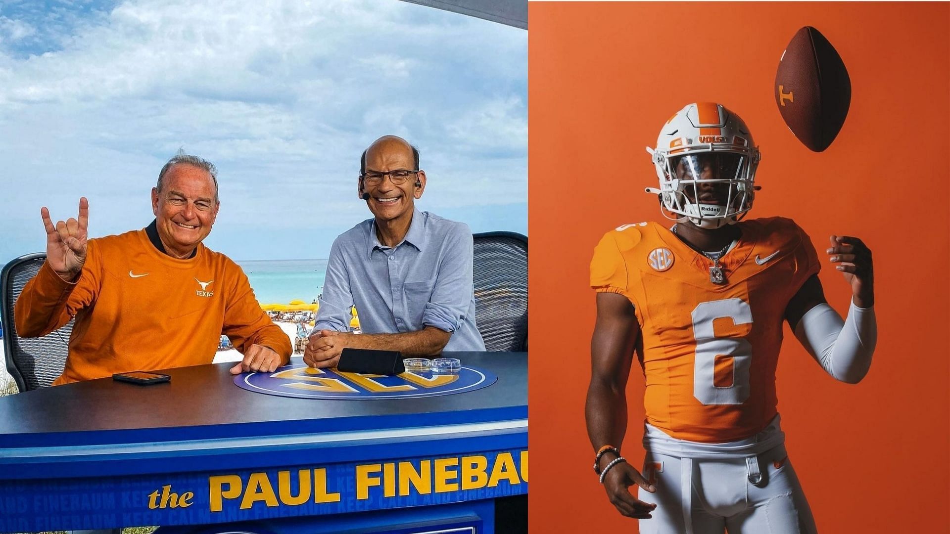 Picture Sources: paulfinebaum, vols_football (Instagram) 