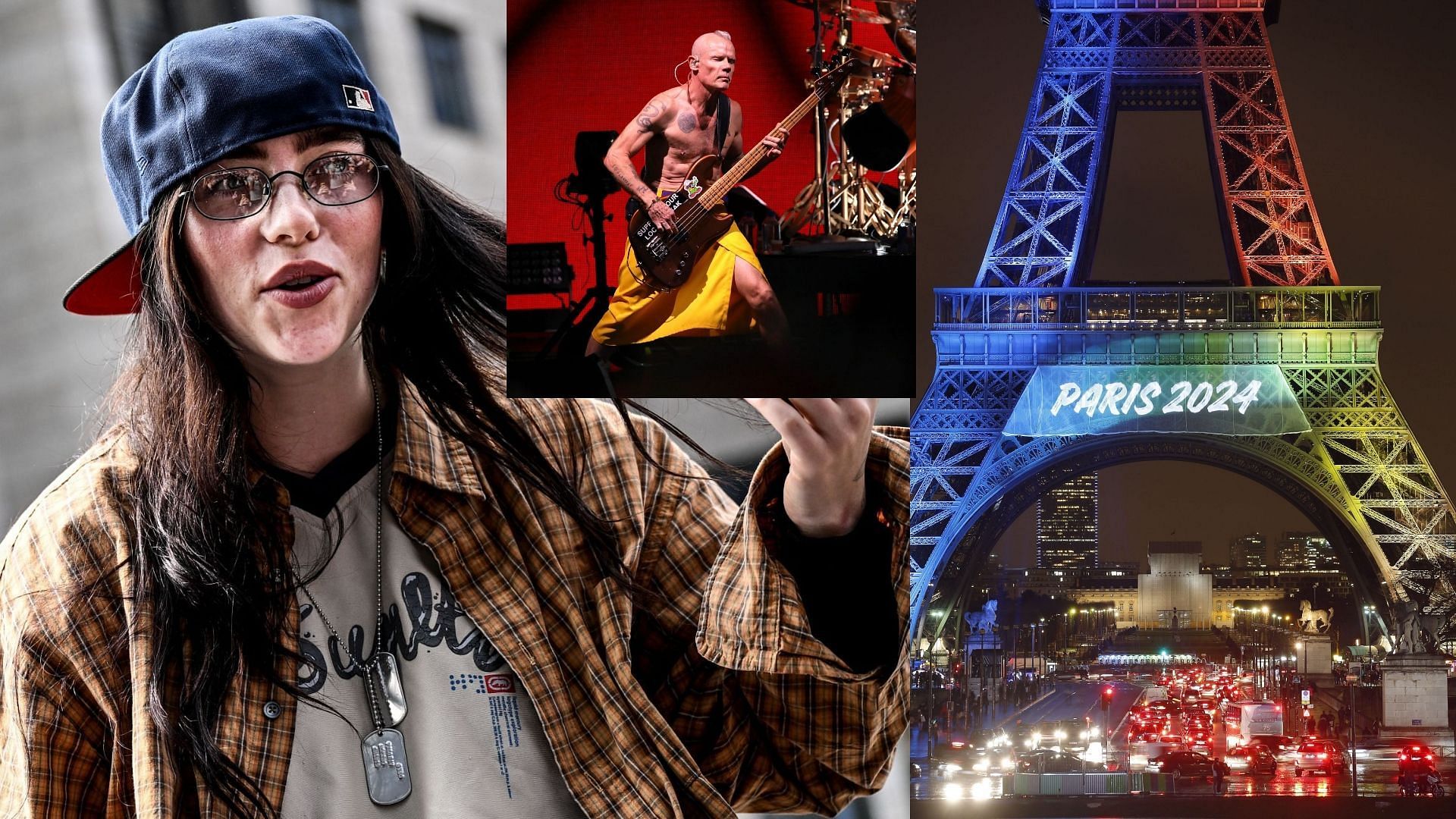 Billie Eilish and Red Hot Chili Peppers set to perform at Paris Olympics closing ceremony (Images: All via Getty)