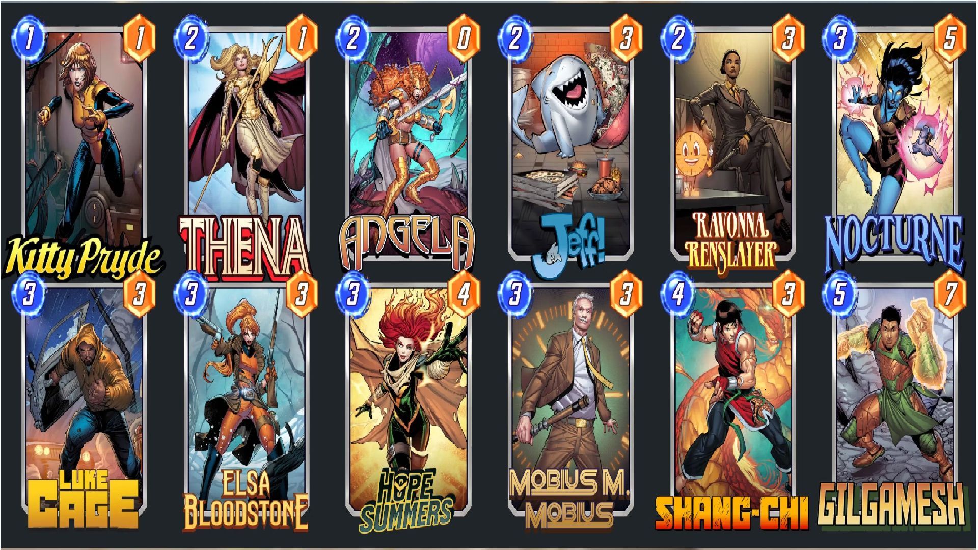 This is among the best Athena decks in the current meta (Image via Nuverse)