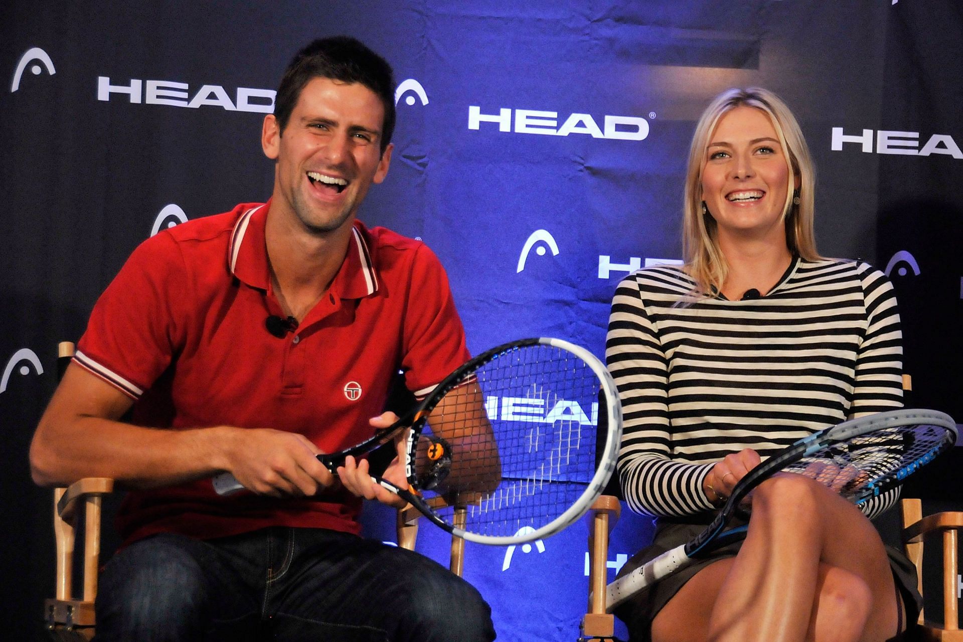 Maria Sharapova And Novak Djokovic. (Image: Getty)