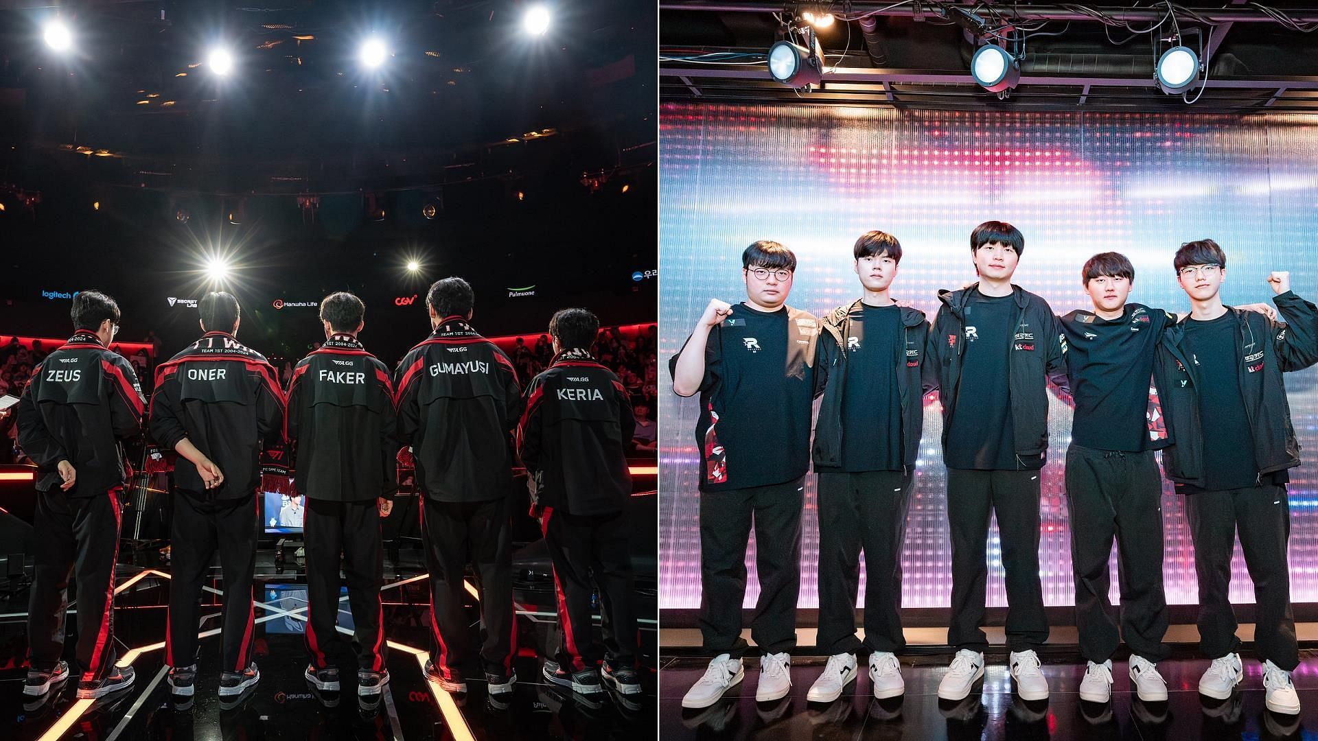 League of Legends T1 vs KT Rolster in League of Legends LCK Summer