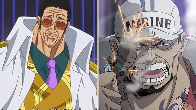 One Piece chapter 1124's Kizaru moment shows which colleague Akainu ...